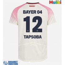Bayer Leverkusen Edmond Tapsoba #12 Gostujuci Dres 2025-26 Kratak Rukav